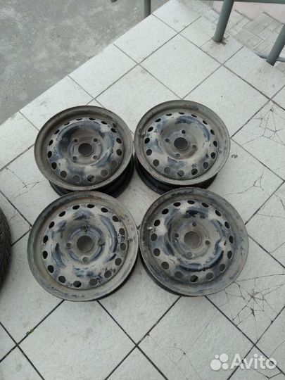 Штампованные диски r14 4x100