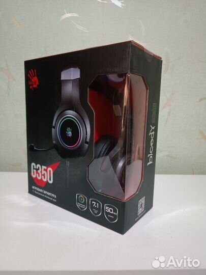 Новая Гарнитура игровая A4tech Bloody G350