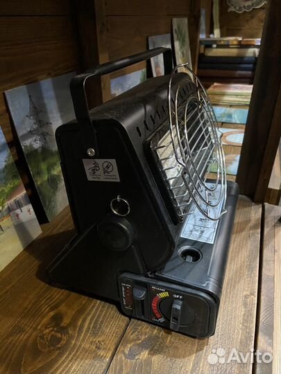 Обогреватель газовый туристический 2 в одном