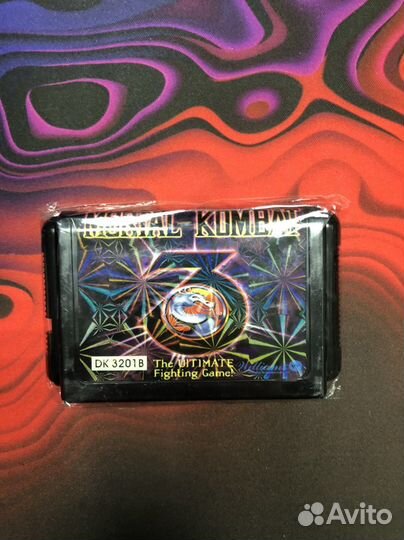 Кассета mortal combat 3 на сегу