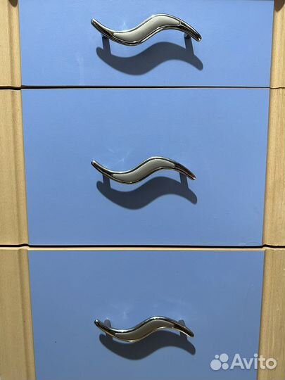 Полный комплект детской мебели + шторы + люстра