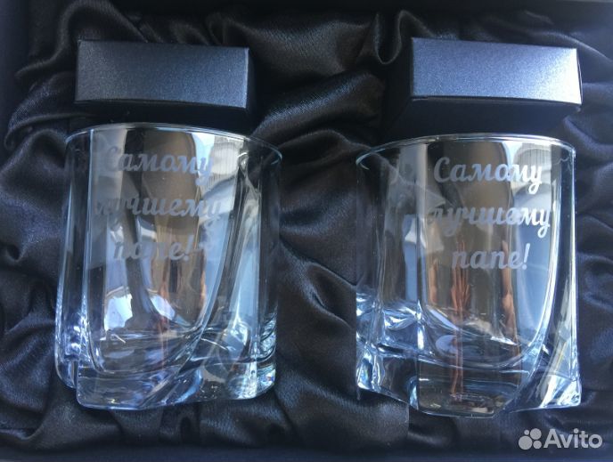 Гравировка на бокалах, посуде