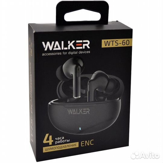 Наушники Bluetooth TWS walker WTS-60