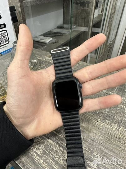 Полировка экрана iPhone apple watch