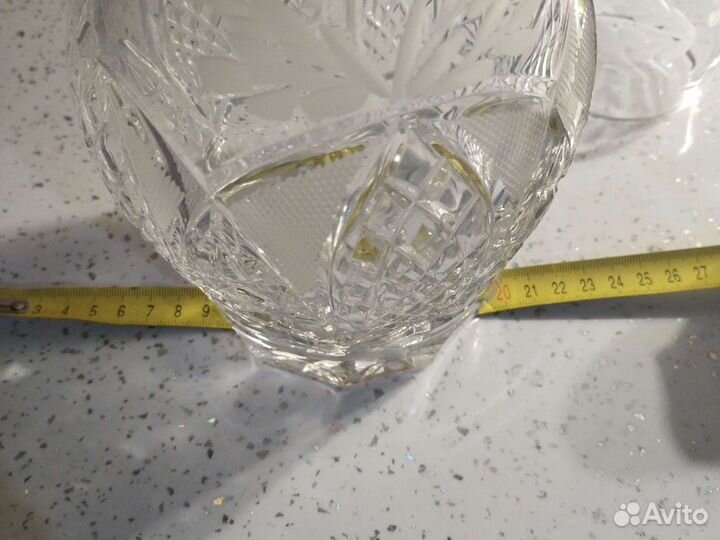 Хрустальная посуда кувшин с крышкой 2 литра