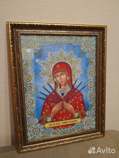 Икона семистрельная мозайка