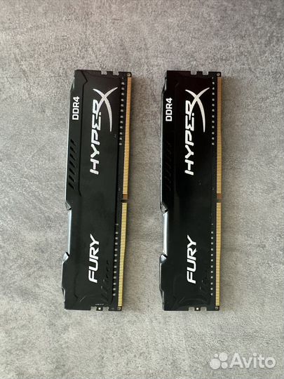 Оперативная память hyperx fury 8 гб