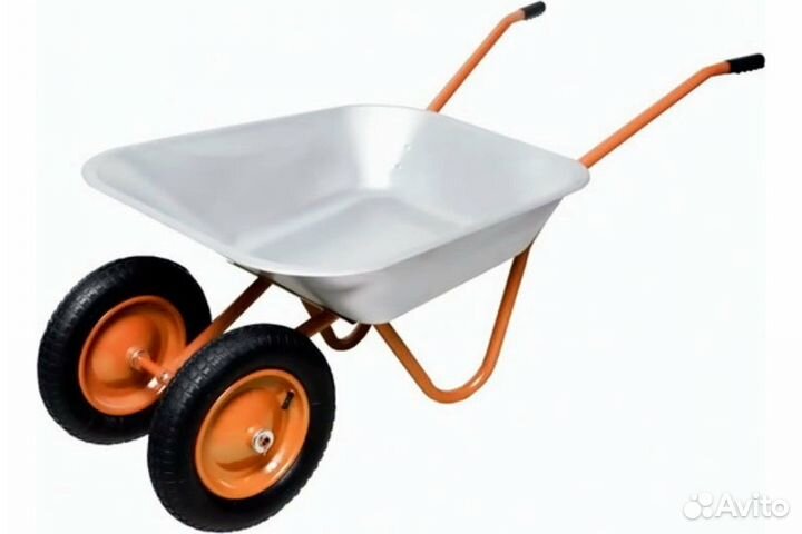 Тачка садовая одно и двух колёсная