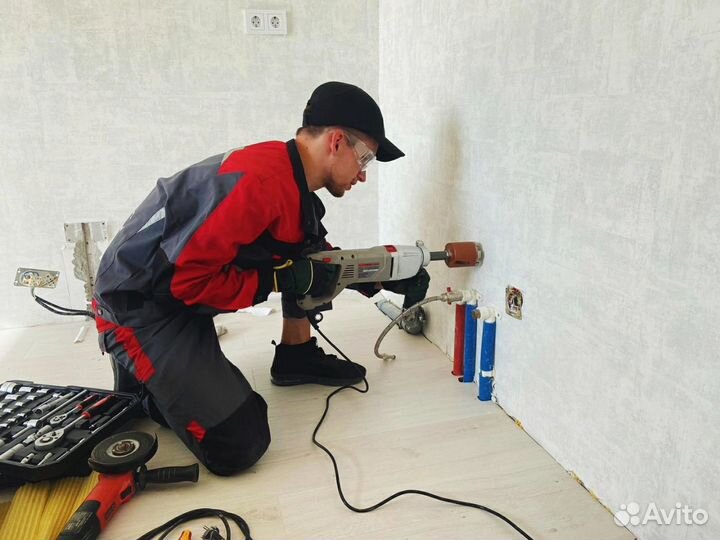 Электромонтаж под ключ, электрик