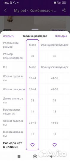 Продам новый комбинезон для мопса