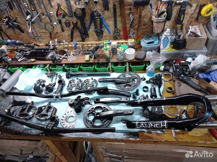 Сервис ремонт велосипедов запчасти веломастерская