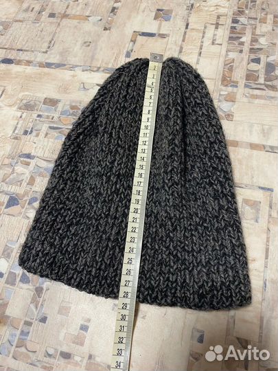 Шапка шерстяная вязанная мужская новая