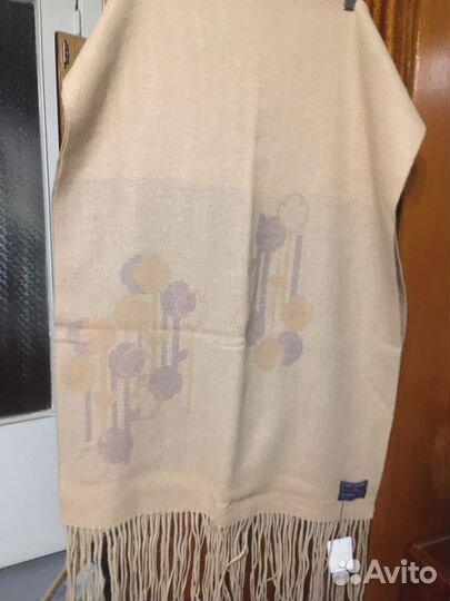 Новый палантин шарф Leo Ventoni шерсть/кашемир