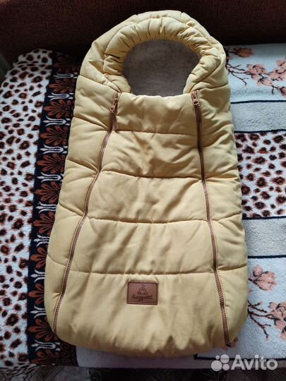 Зимний конверт в коляску