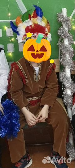 Карнавальный костюм для мальчика индеец