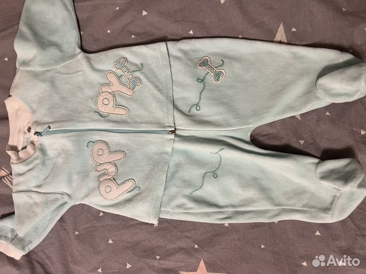 Велюровый костюм 62