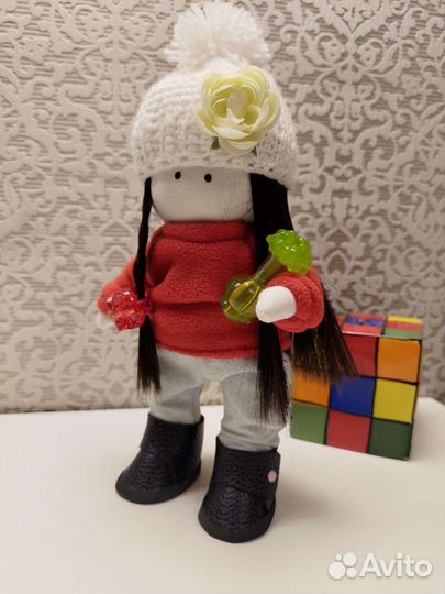 Интерьерная кукла тильда