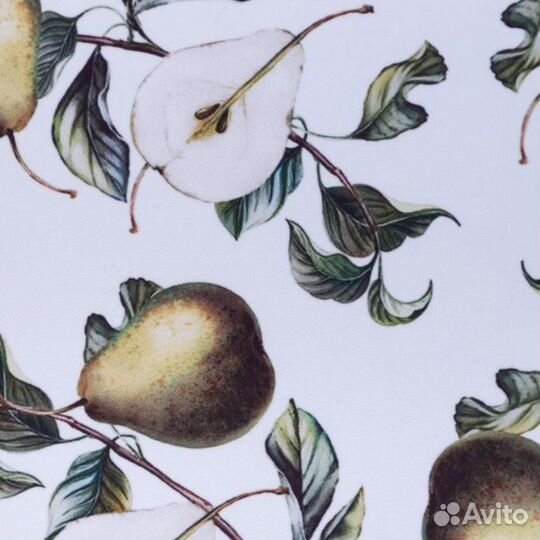 Комплект штор для кухни с подхватами Этель 'Груши'