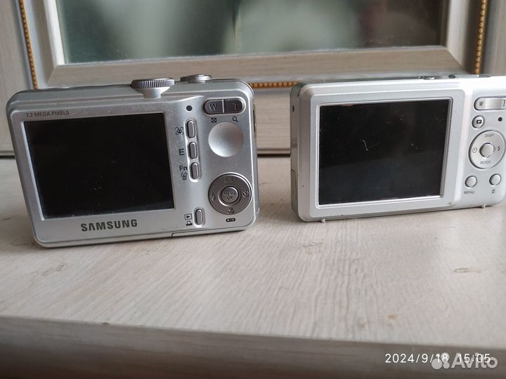 Компактн. фотики sams d760 и dexp DC 5200