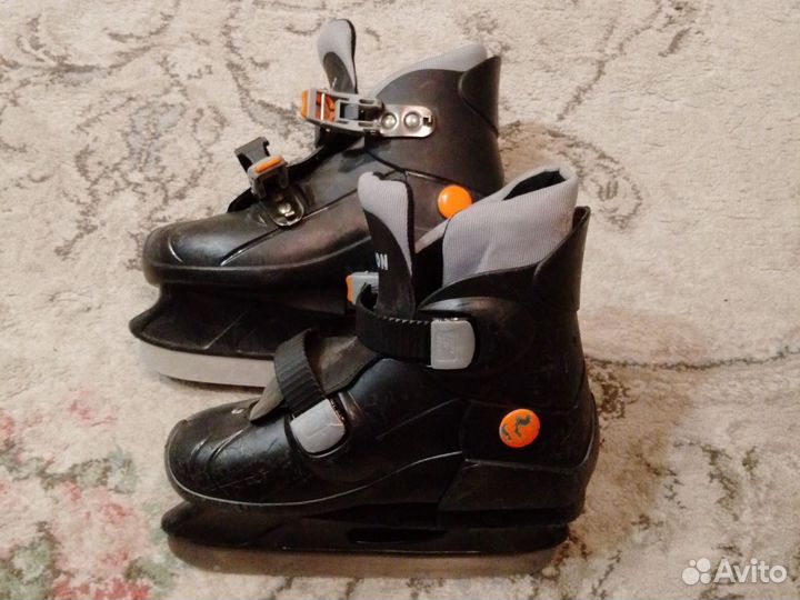 Коньки раздвижные 33 36