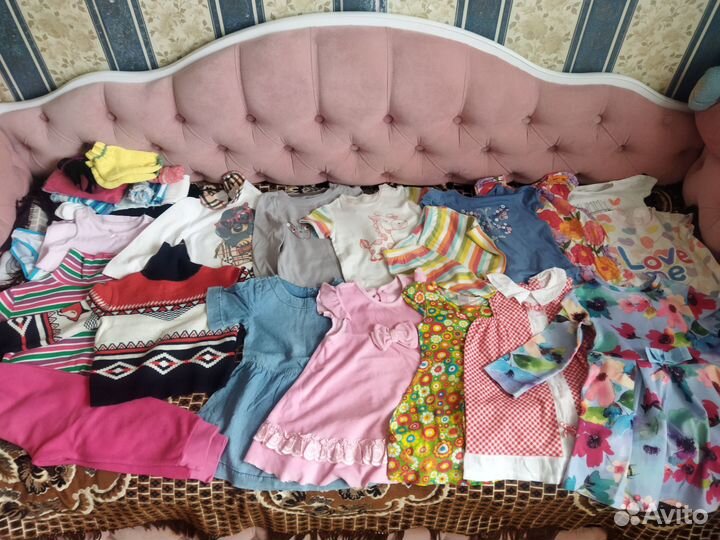Одежда для девочек 3-4 года пакетом