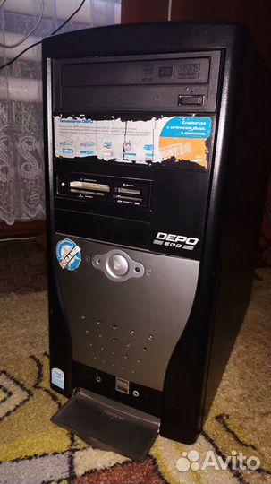 Компьютер Depo (Intel Celeron 340,ATI Radeon 9250)