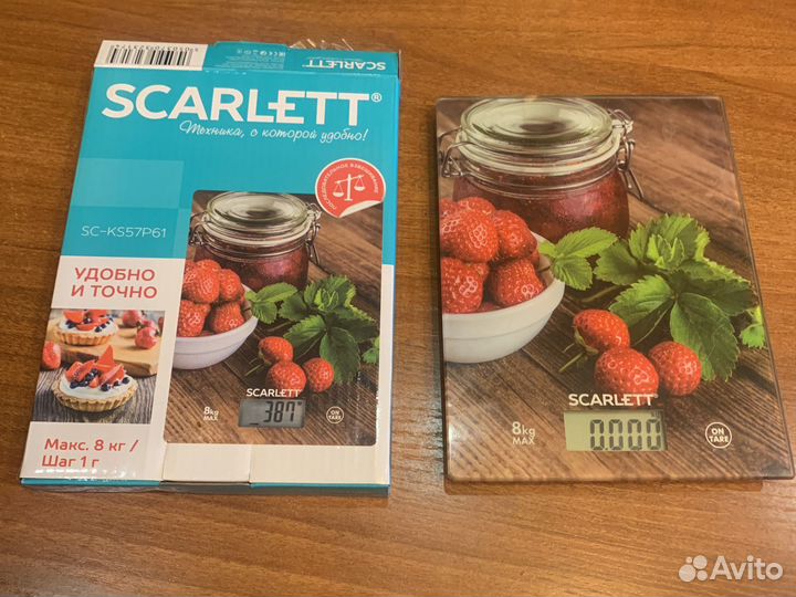 Весы настольные Новые scarlett взвеш прод