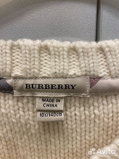 Свитер шерстяной Burberry оригинал