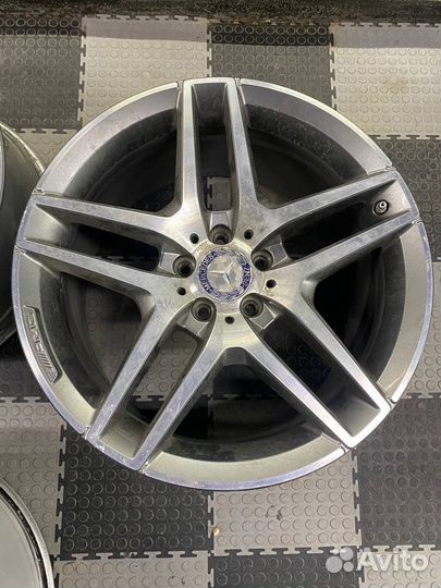 Диски колесные R19 AMG W222 разноширокие