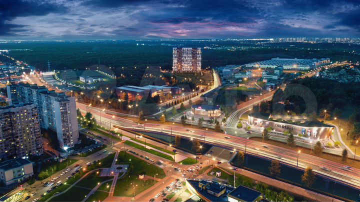 Апартаменты-студия, 20,2 м², 23/28 эт.