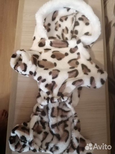 Комбинезон флисовый на маленькую собачку или щенка