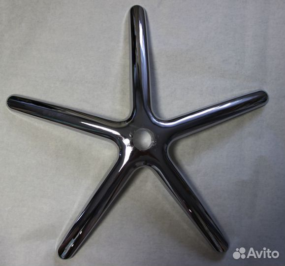 Металлическое пятилучие (Крестовина) для кресла
