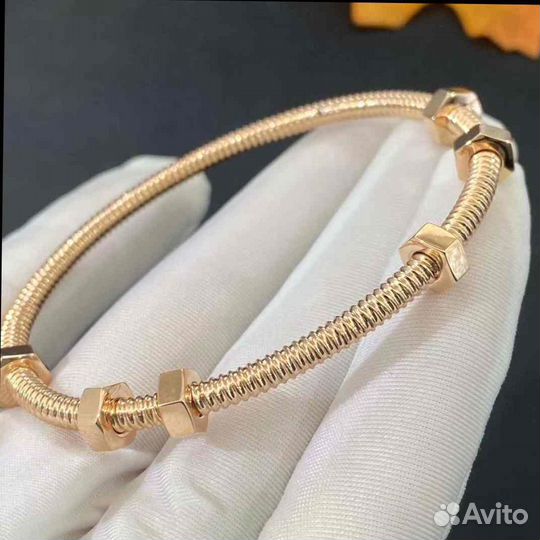 Браслет Cartier Ecrou из розового золота