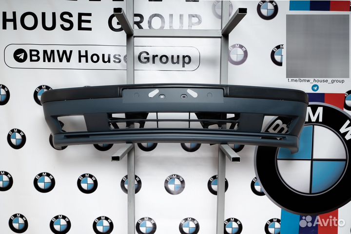 Передний бампер BMW e34 M-tech