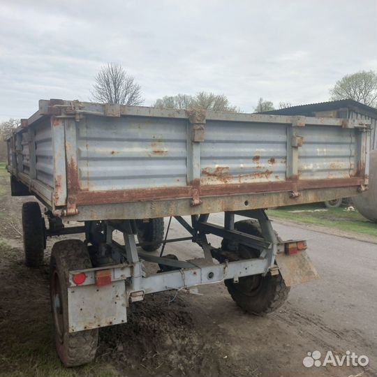 Телега на колёсах для трактора