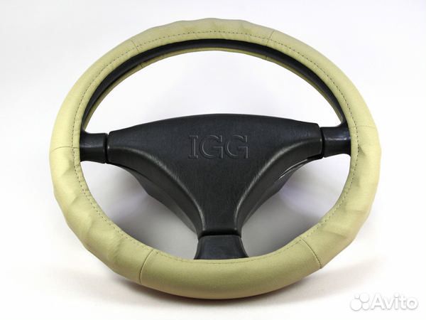 Оплетка для руля силиконовые вставки M(37-38см)