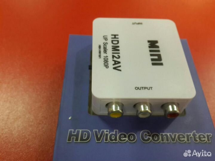 Конвертер(адаптер) VGA-hdmi-3RCA