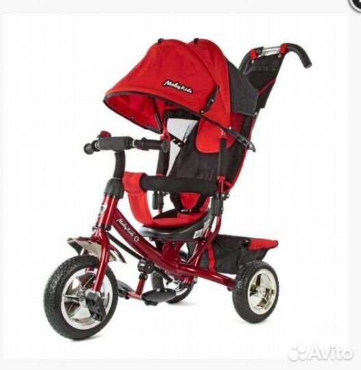Детский велосипед с ручкой