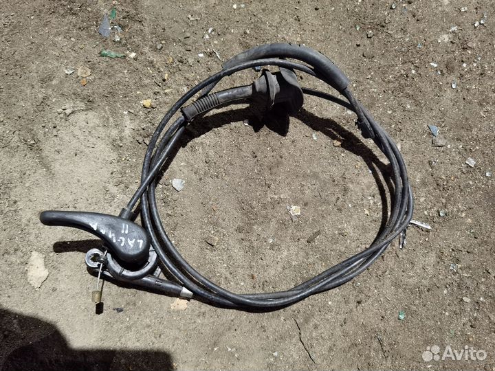 Трос открывания капота renault laguna 2