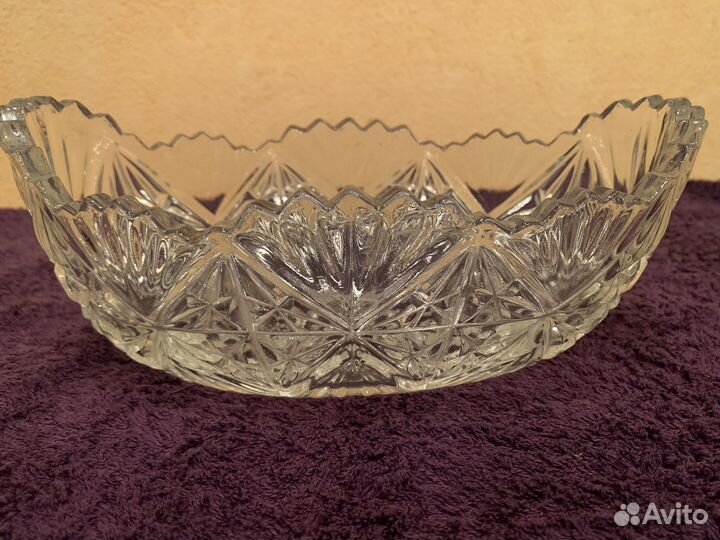 Ваза хрустальная СССР