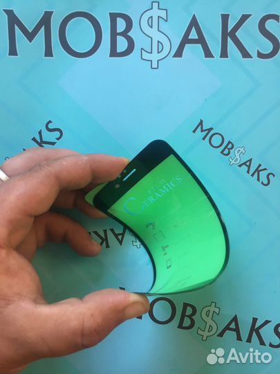 New защитное стекло 3D iPhone ceramics glass