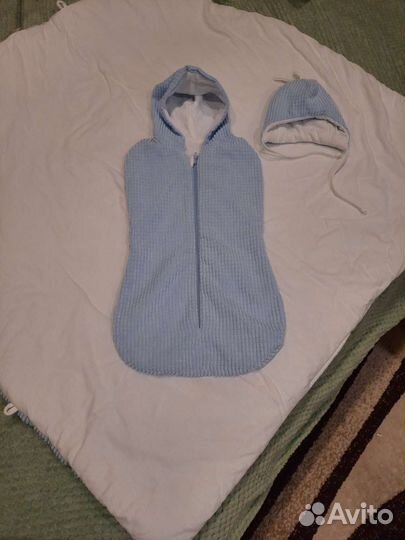 Конверт на выписку для мальчика демисезонный