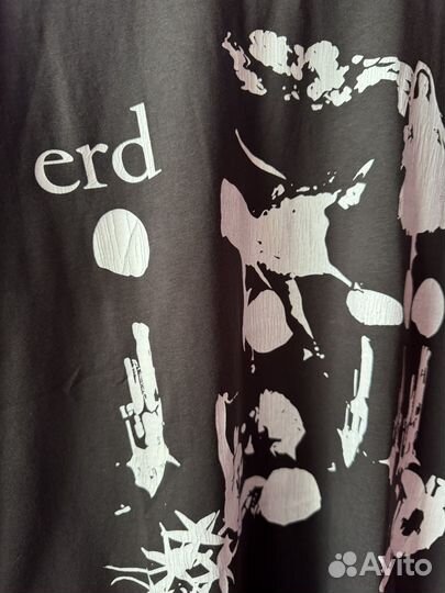 Футболка ERD как у Плохого парня оверсайз (2025)