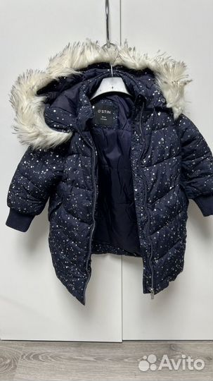 Куртка зимняя для девочки 92 98 размер