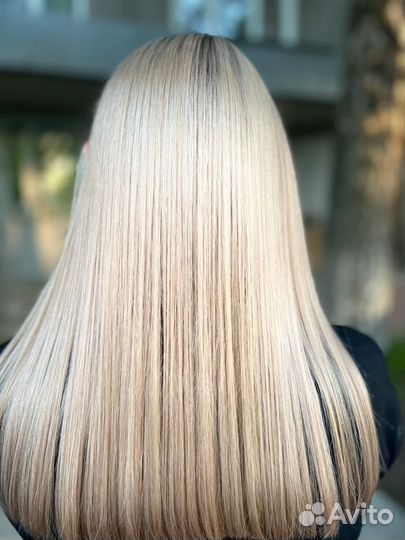 Окрашивание волос на дому