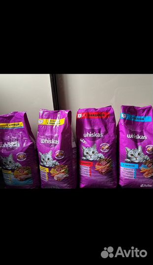 Сухой корм Whiskas по 5кг