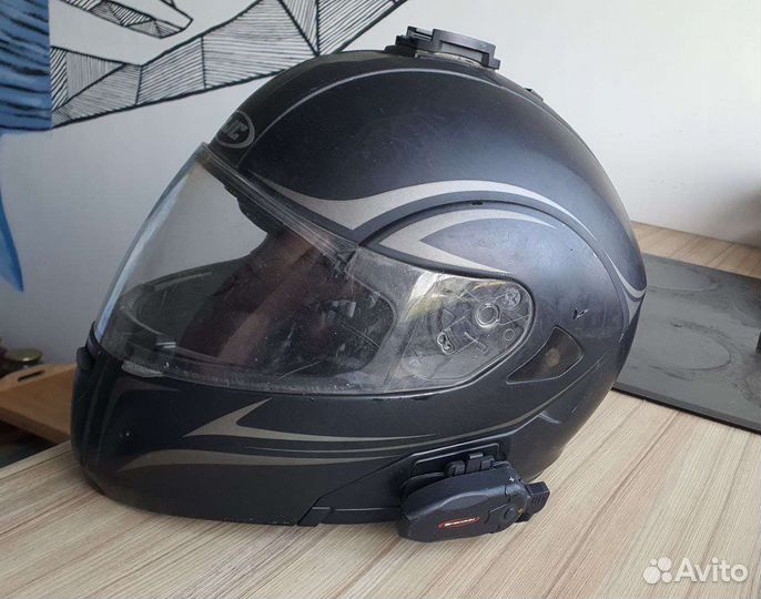 Шлем модуляр HJC BT MAX