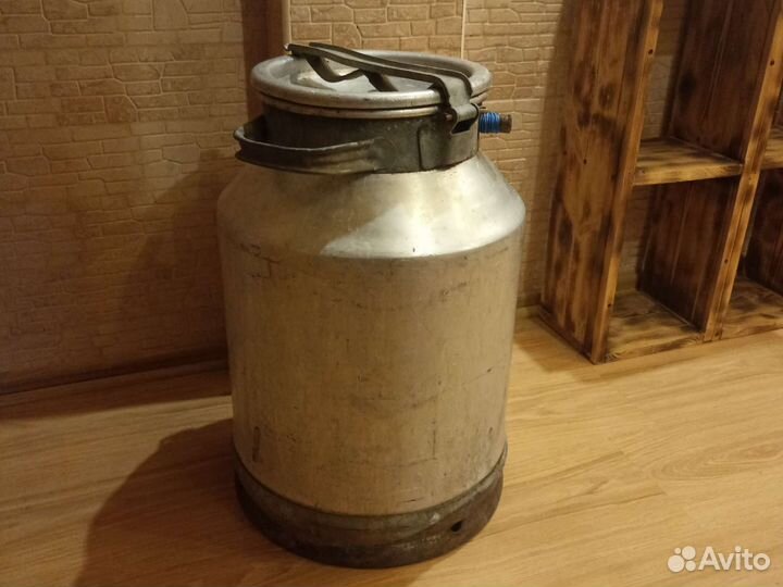 Фляга алюминиевая бу 40л