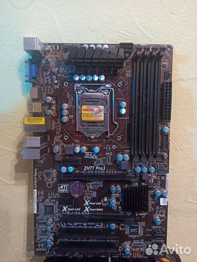 Материнская плата ASRock zh77 pro3, hdmi, s 1155