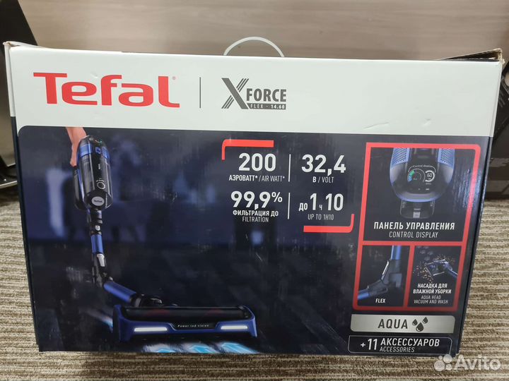 Вертикальный пылесос Tefal X-Force Flex 14.60